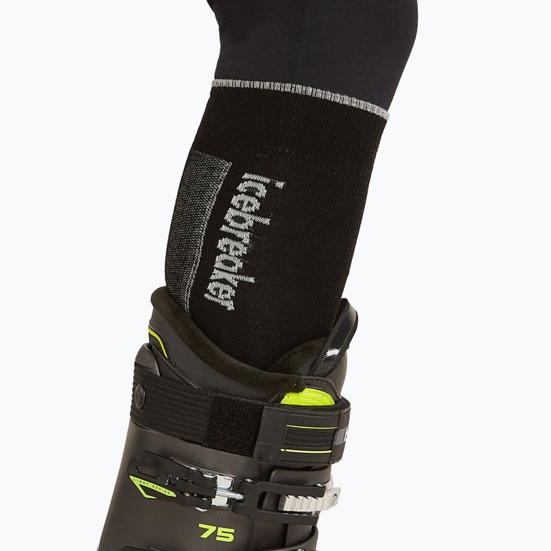 Мъжки скиорски чорапи icebreaker Merino Ski+ Ultralight OTC black/ether/graphite 4