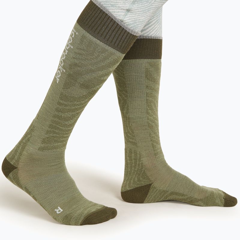 Мъжки скиорски чорапи icebreaker Merino Ski+ Ultralight OTC port/blaze 2