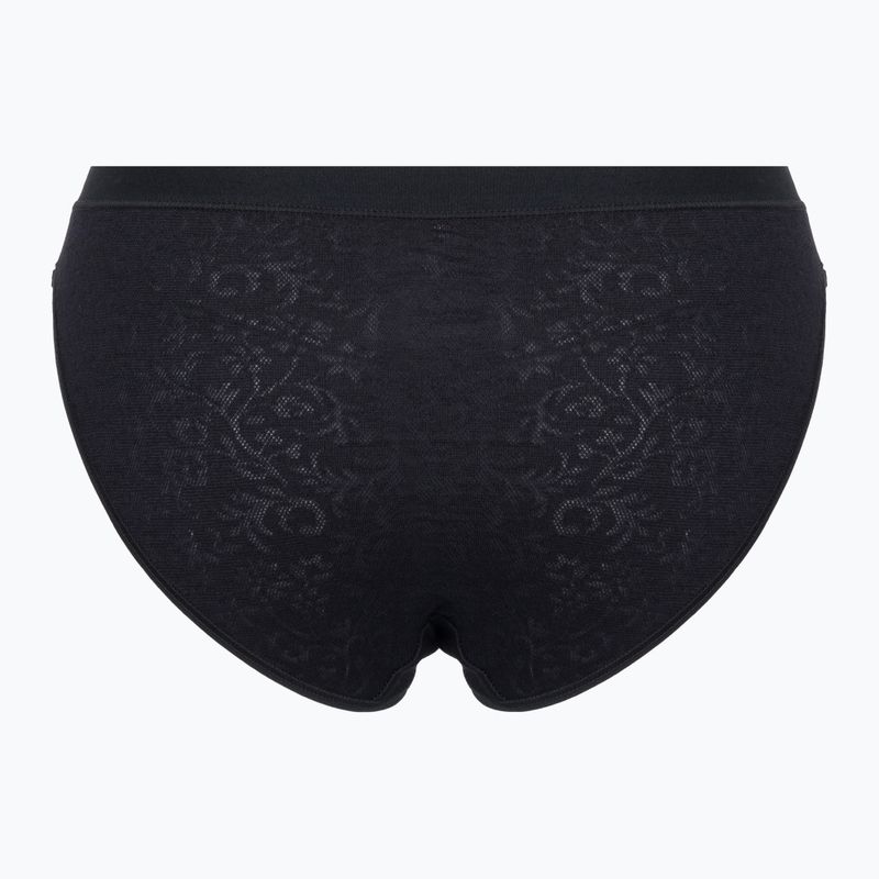Дамски термални бикини Smartwool Merino Lace Bikini Boxed black SW016618 2