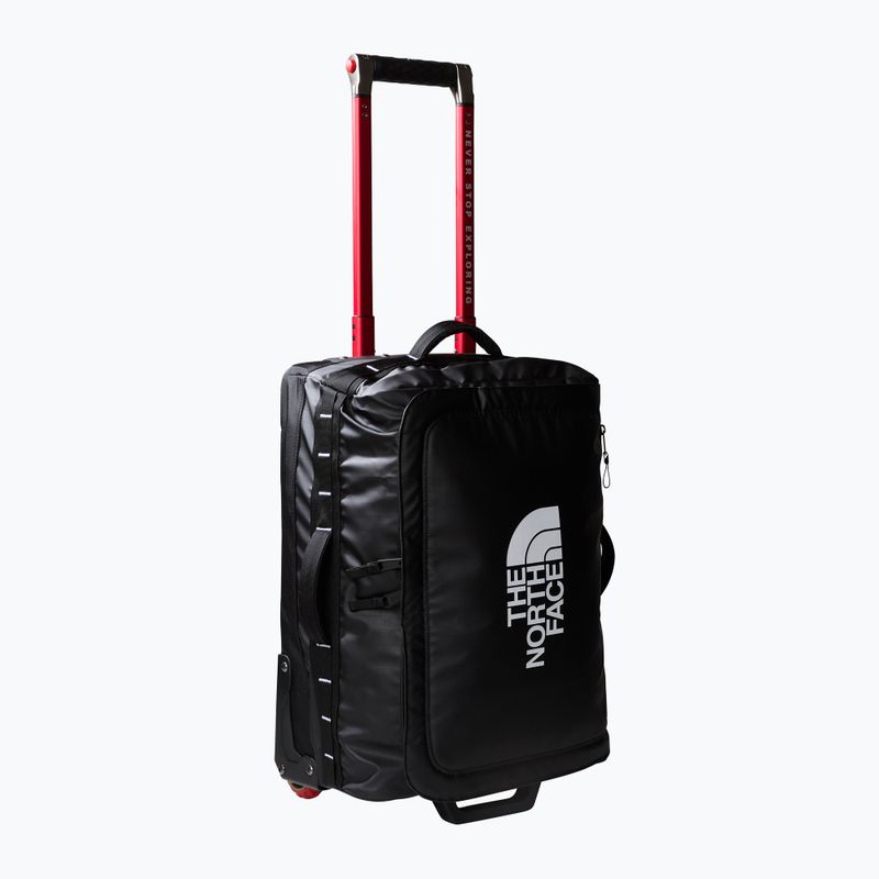 Пътнически куфар The North Face Base Camp Voyager 21 Roller 40 l black/white