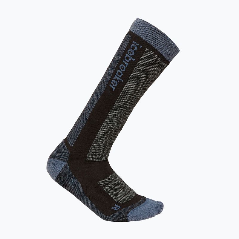 Детски чорапи Icebreaker Merino Blend Ski+ Medium OTC black/dawn/graphite