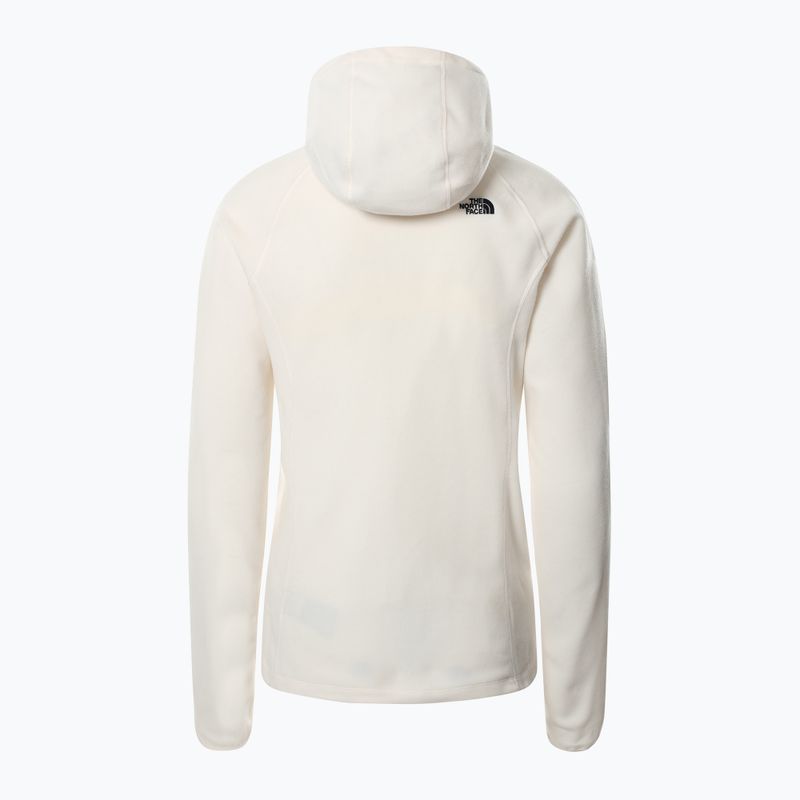 Флийс качулка за жени The North Face Homesafe FZ Fleece Hoodie white NF0A55HNR8R1 11