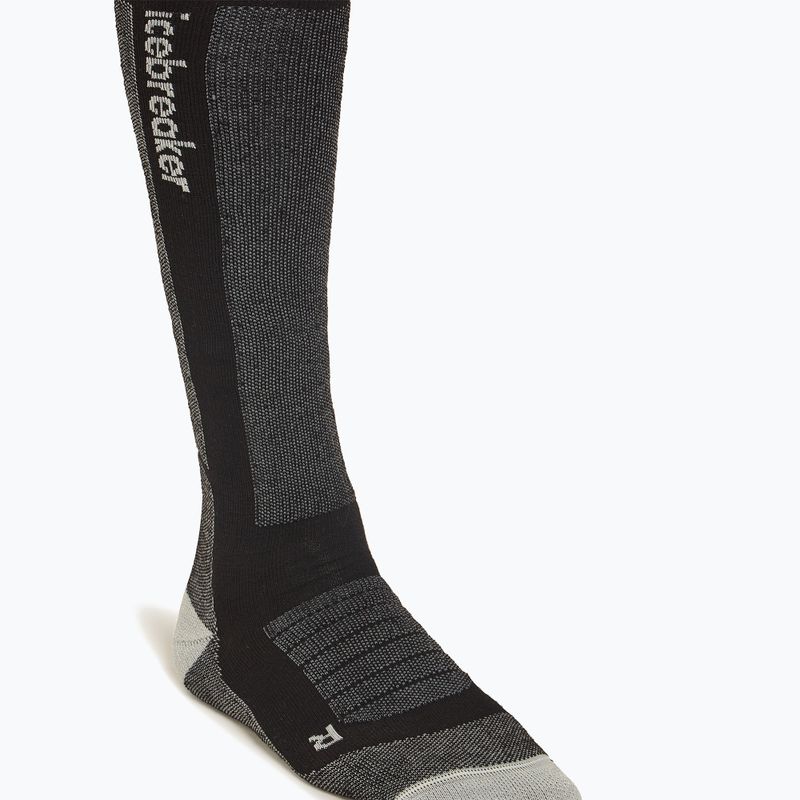 Мъжки скиорски чорапи Icebreaker Merino Ski+ Medium OTC black/ether/grahite 5