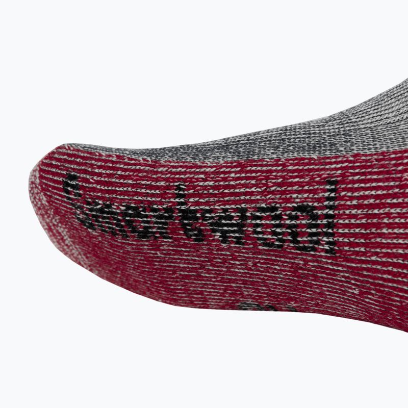 Скиорски принадлежности за трекинг Smartwool Classic Mountaineer Maximum Cushion Crew szaro-czerwone SW0133000031 5