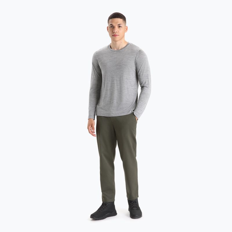 Мъжка тениска Icebreaker Sphere II trekking shirt grey IB0A56D80161 2