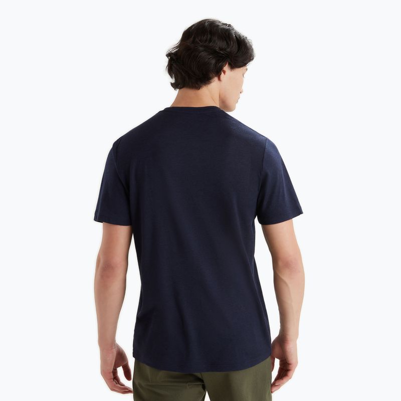 Мъжка туристическа тениска Icebreaker Tech Lite II SS navy blue IB0A59IY 3