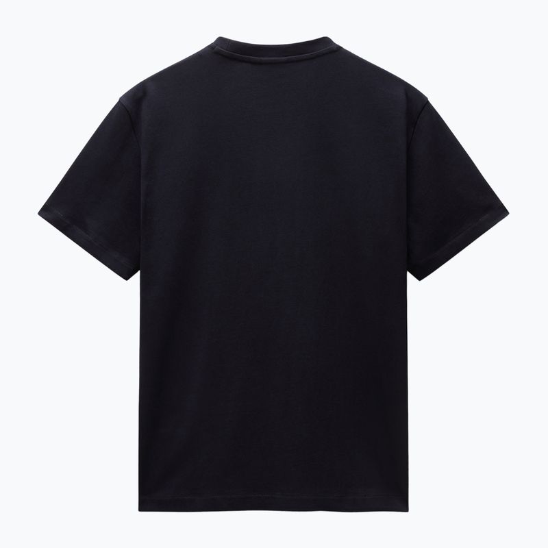 Мъжка тениска Napapijri S-Box Logo black 041 5