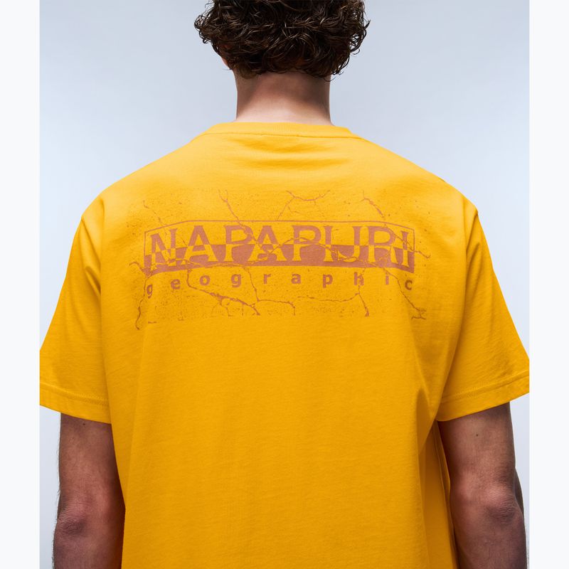 Мъжка тениска Napapijri S-Albula orange marigold 5