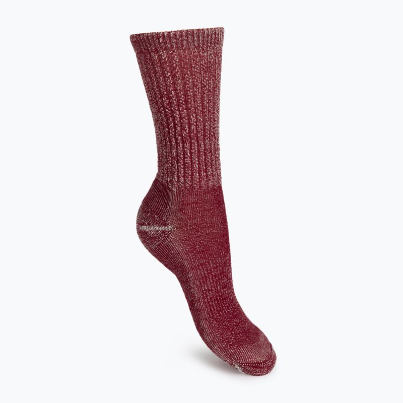 Дамски чорапи за трекинг Smartwool Classic Hike Light Cushion Crew червени SW010293D421