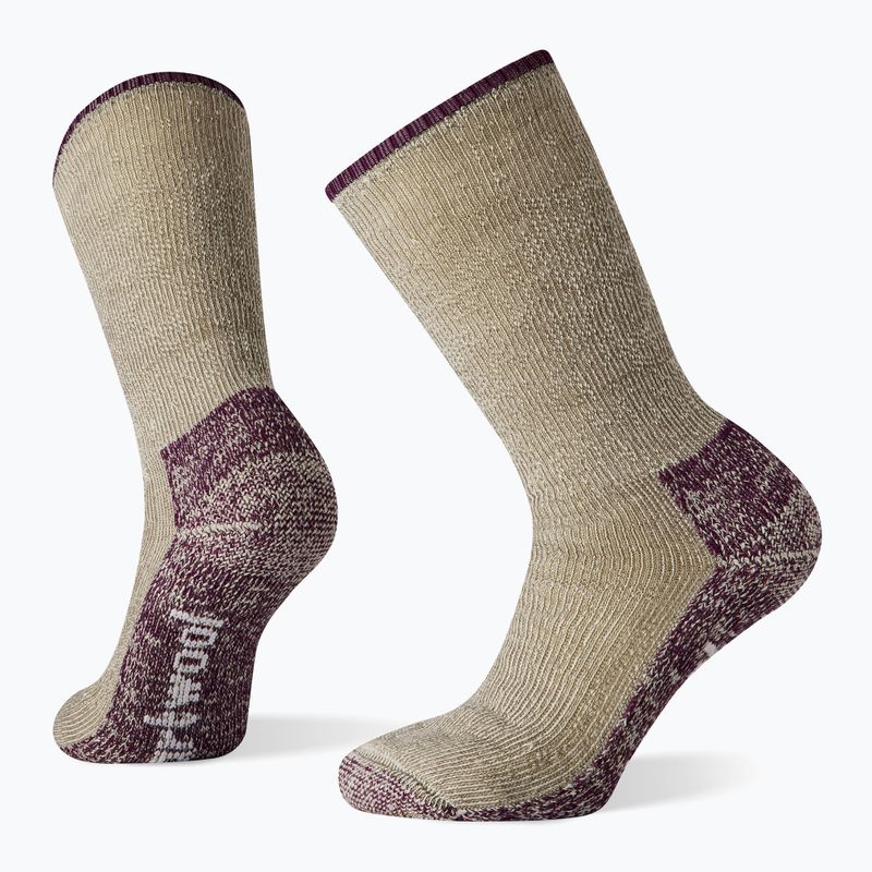 Дамски чорапи за трекинг Smartwool Mountaineer Classic Edition Maximum Cushion Crew taupe