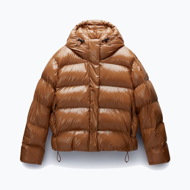 Дамско подлатено яке Napapijri A-Glane brown tobacco 7