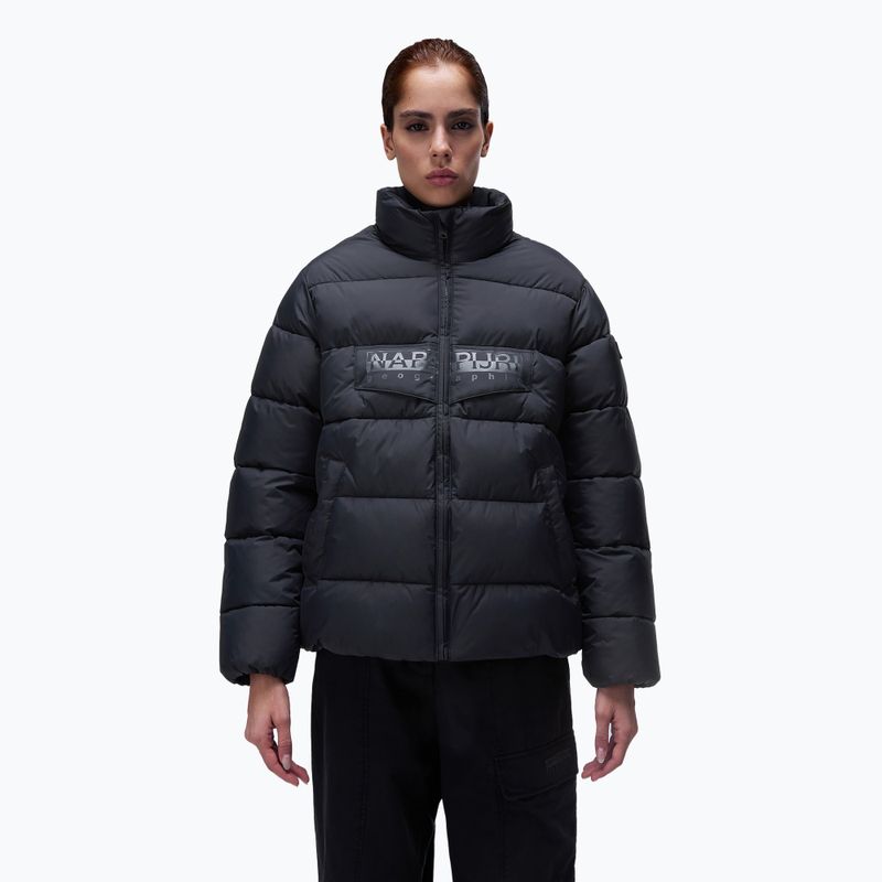 Дамско зимно яке Napapijri Rf Puffer Open black 041