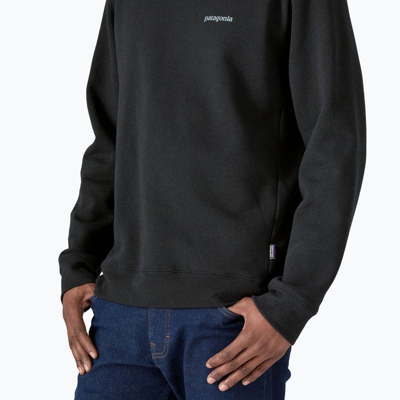 Суитшърт Patagonia Fitz Roy Icon Uprisal Crew black 6