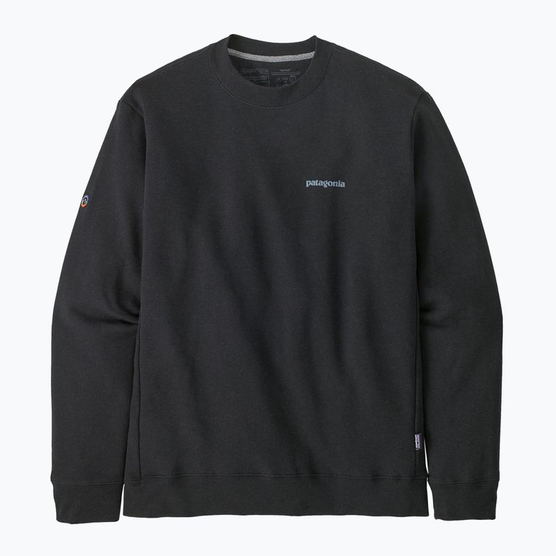 Суитшърт Patagonia Fitz Roy Icon Uprisal Crew black 7