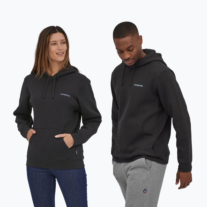 Суитшърт Patagonia Fitz Roy Icon Uprisal Hoody ink black 2