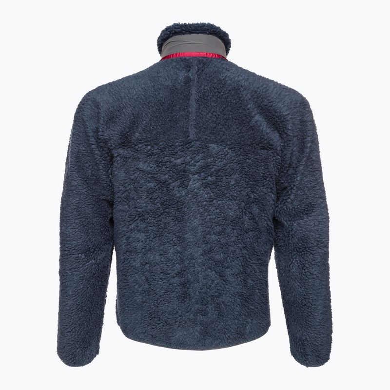 Мъжки суитшърт Patagonia Classic Retro-X с полар new navy w/wax red 4