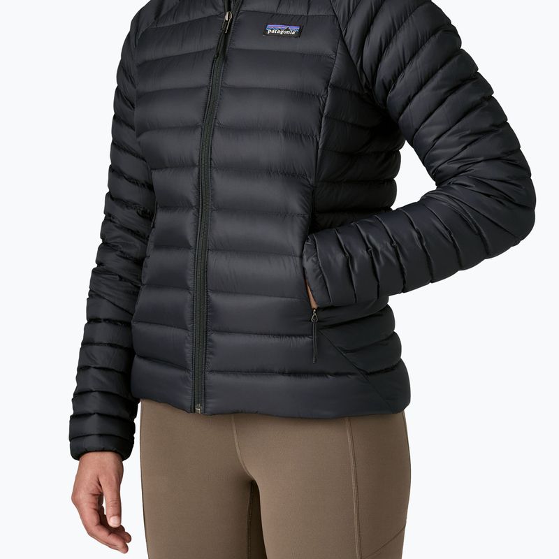 Дамски пуловер с качулка Patagonia Down Hoody black 5