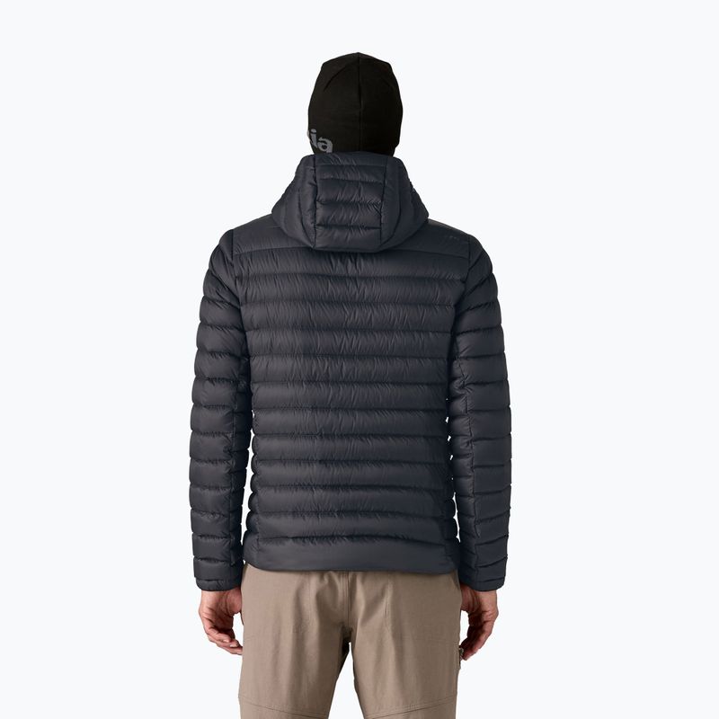 Мъжко пухено яке Patagonia Down Sweater Hoody black 3