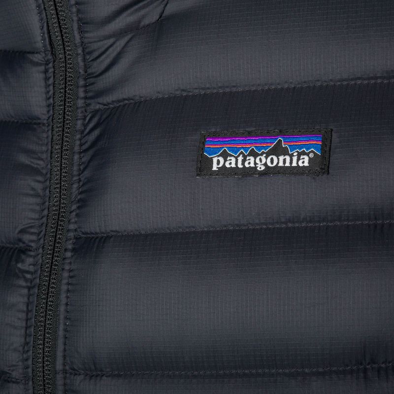 Мъжко пухено яке Patagonia Down Sweater Hoody black 8