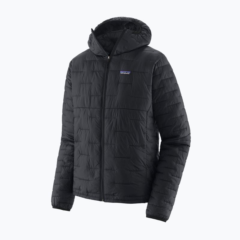 Мъжко пухено яке Patagonia Micro Puff Hoody black 4