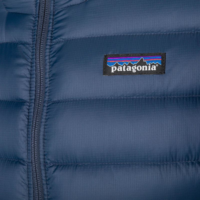 Мъжко пухено яке Patagonia Down Sweater Hoody new navy 5