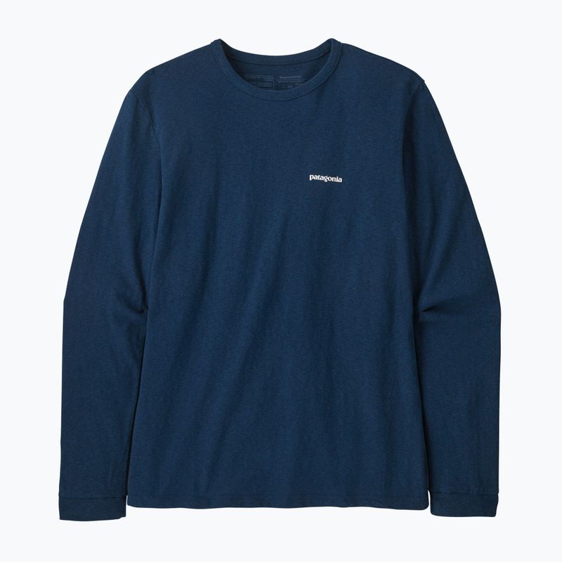 Дамска тениска за трекинг Patagonia P-6 Logo Responsibili-Tee LS tidepool blue 8