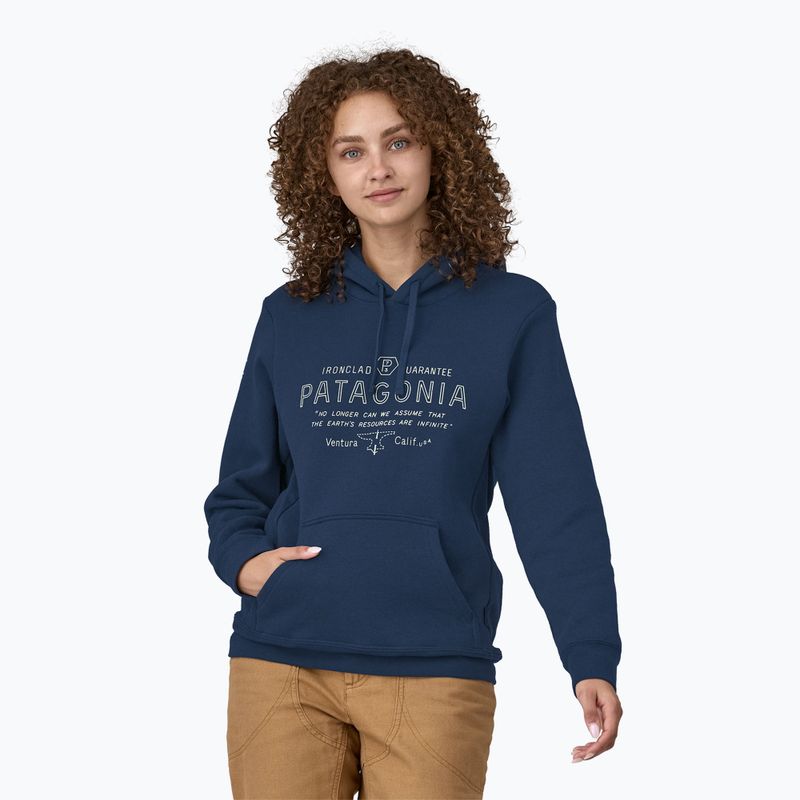 Мъжки суитшърт Patagonia Forge Mark Uprisal Hoody lagom blue 3