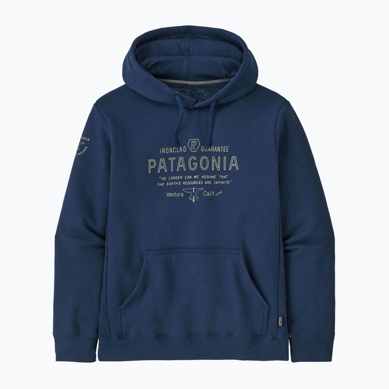 Мъжки суитшърт Patagonia Forge Mark Uprisal Hoody lagom blue 6