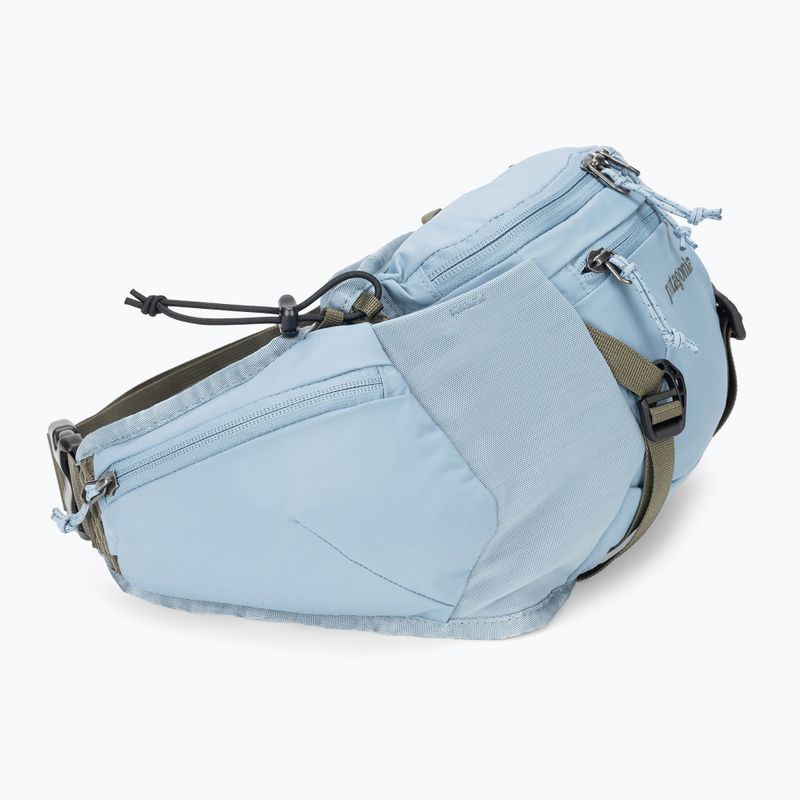 Patagonia Dirt Roamer Waist Pack 3 l light plume grey бъбрековидна торбичка 2