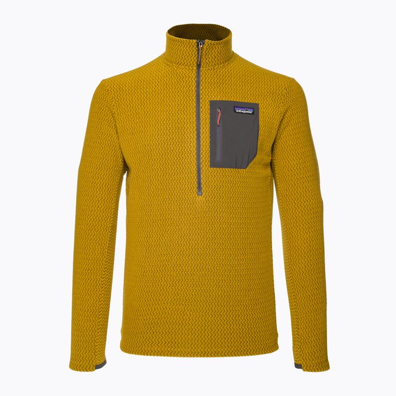 Мъжки поларен суитшърт Patagonia R1 Air Zip Neck cosmic gold 5