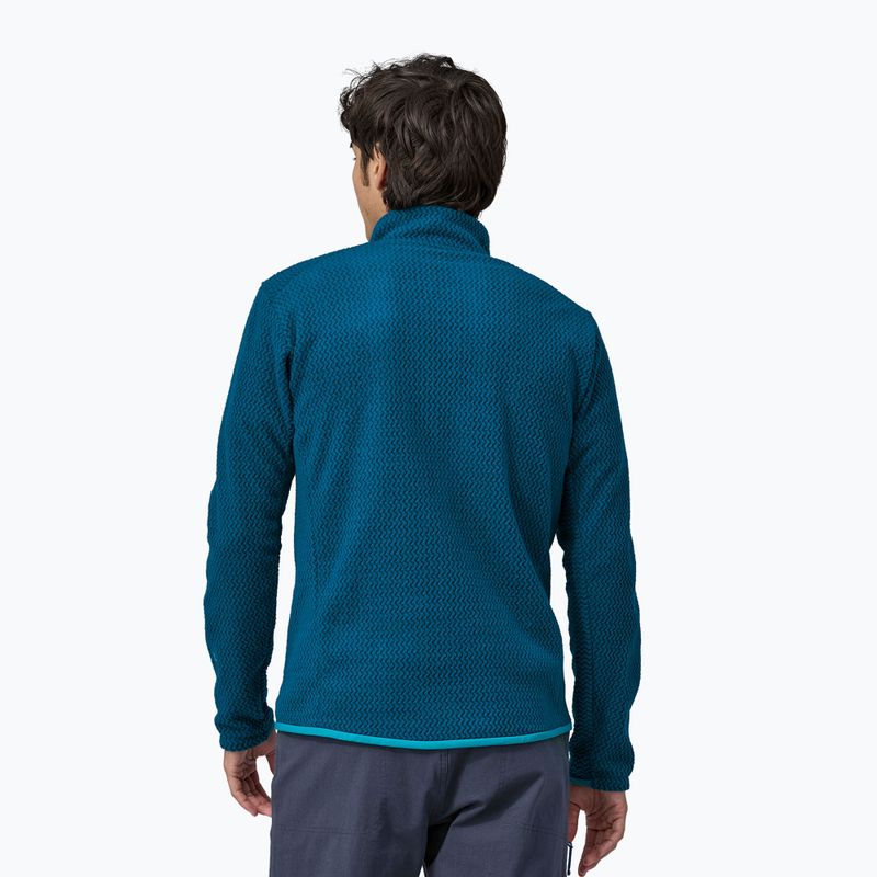 Мъжки поларен суитшърт Patagonia R1 Air Zip Neck lagom blue 2