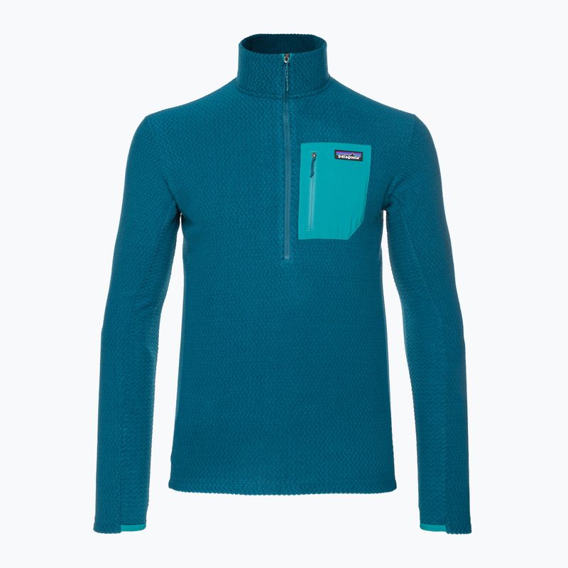 Мъжки поларен суитшърт Patagonia R1 Air Zip Neck lagom blue 3