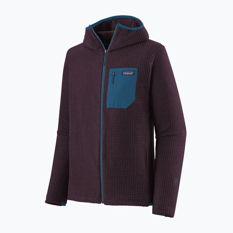 Patagonia R1 Air Full-Zip obsidian plum мъжки потник за трекинг 8