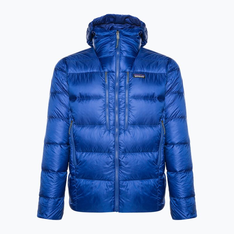 Patagonia мъжко пухено яке Fitz Roy Down Hoody passage blue 3