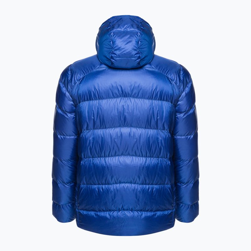 Patagonia мъжко пухено яке Fitz Roy Down Hoody passage blue 4