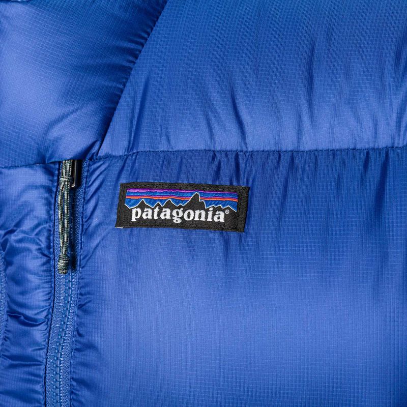 Patagonia мъжко пухено яке Fitz Roy Down Hoody passage blue 5