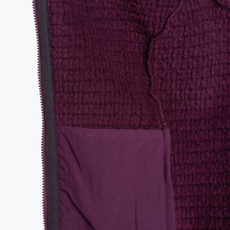 Дамско софтшел яке R2 TechFace Hoody night plum на Patagonia 5
