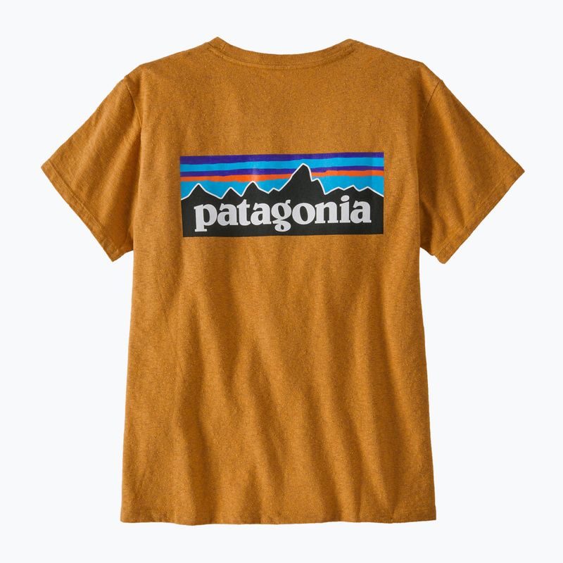 Дамска тениска Patagonia P-6 Logo Responsibili-Tee dried mango 4