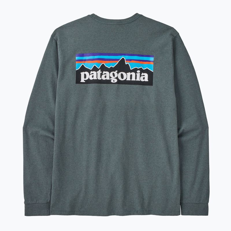Мъжки екип Patagonia P-6 Logo Responsibili trekking longsleeve nouveau green 5