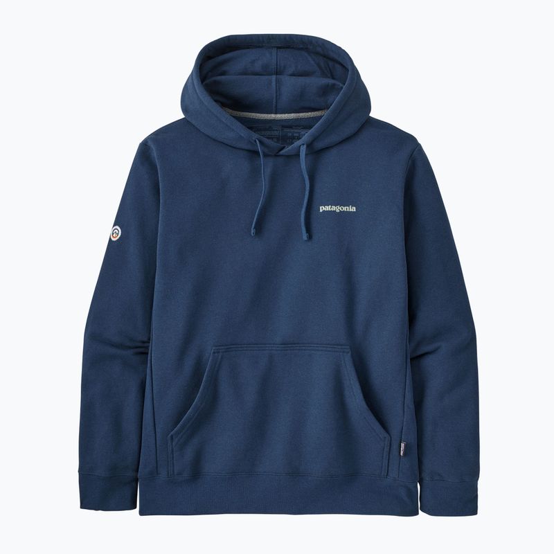 Суитшърт Patagonia Fitz Roy Icon Uprisal Hoody lagom blue 3