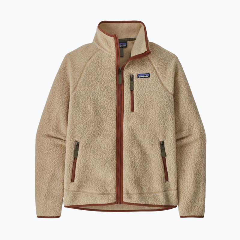 Мъжки потник Patagonia Retro Pile el cap khaki w/sisu brown fleece sweatshirt 11
