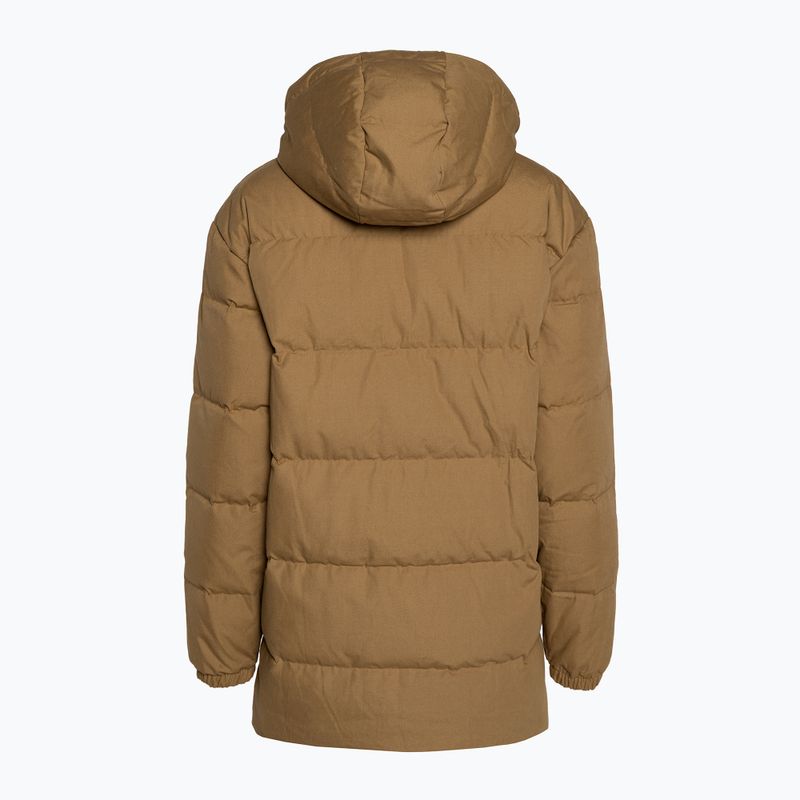 Памучна пухена парка на Patagonia за жени nest brown 9