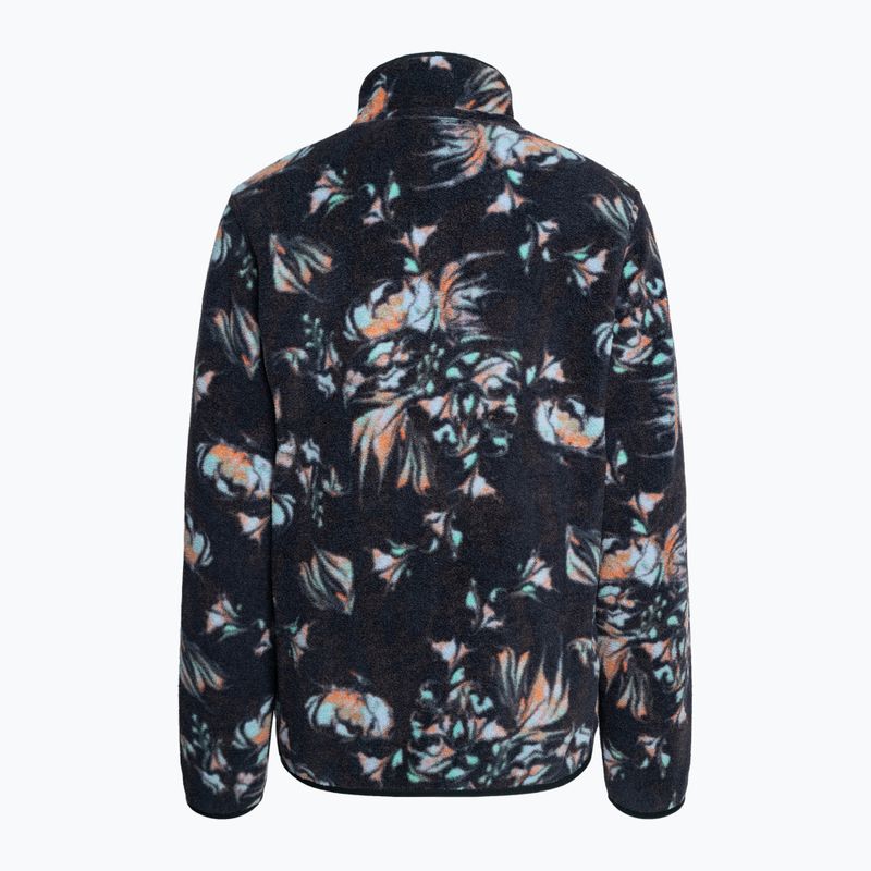 Дамски поларен суитшърт Patagonia LW Synch Snap-T P/O swirl floral/pitch blue 2