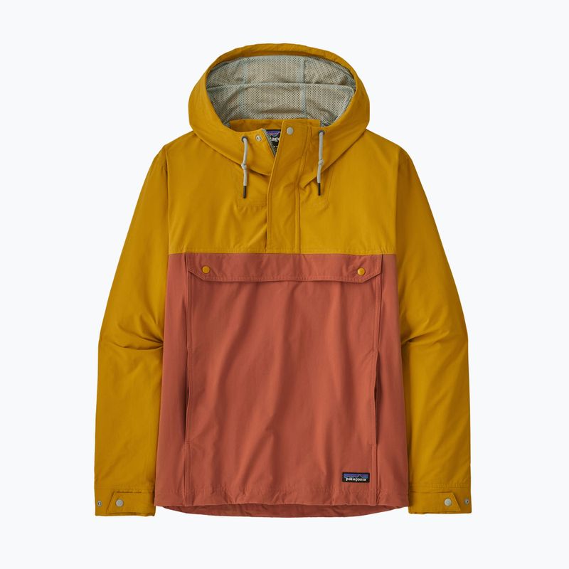 Мъжко яке за вятър Patagonia Isthmus Anorak burl red 6