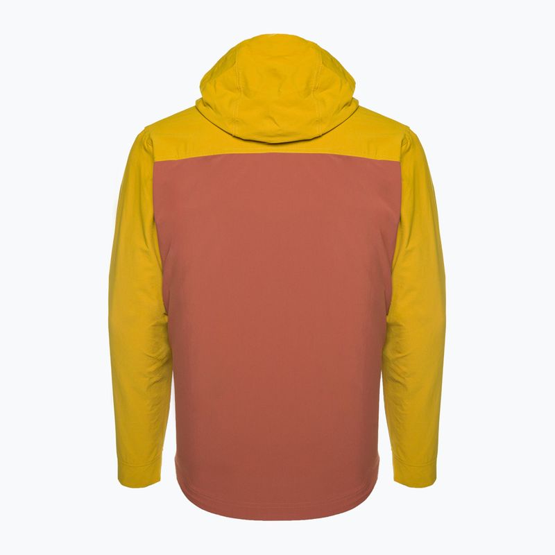 Мъжко яке за вятър Patagonia Isthmus Anorak burl red 2