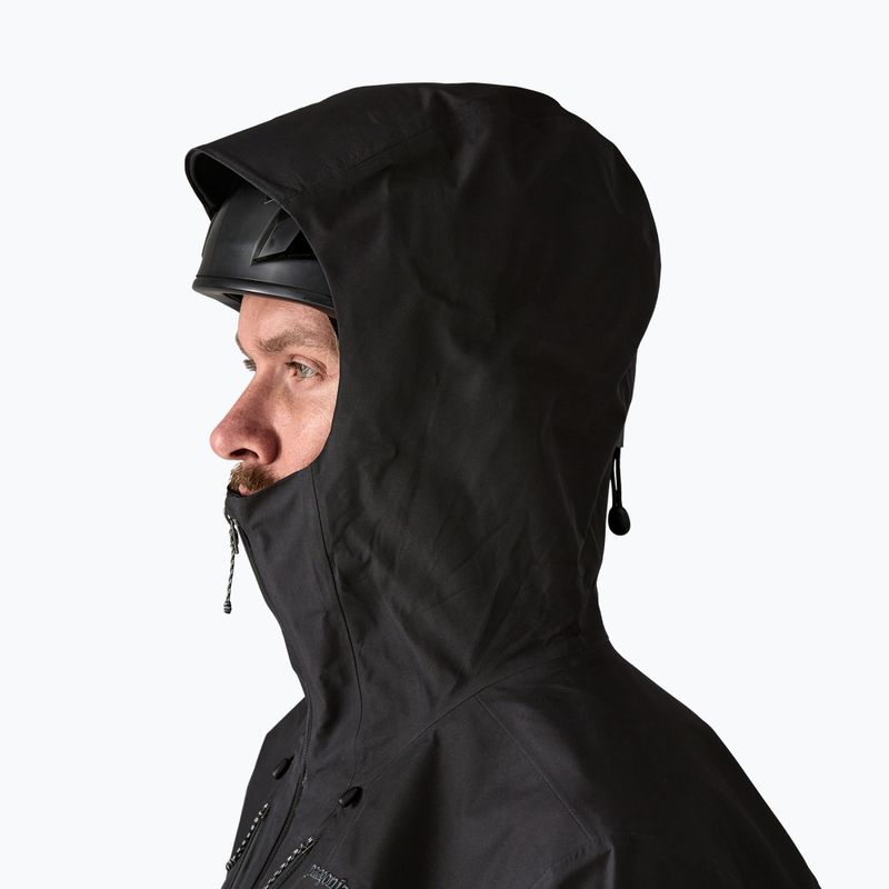 Мъжко дъждобранно яке Triolet black на Patagonia 5