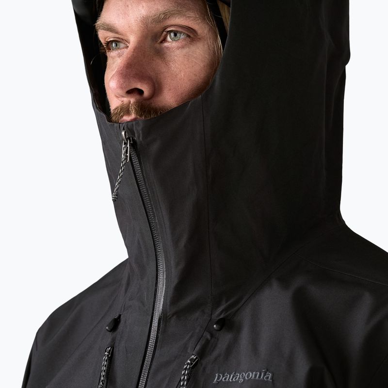 Мъжко дъждобранно яке Triolet black на Patagonia 6