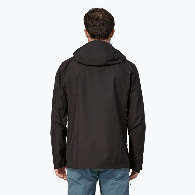 Мъжко дъждобранно яке Triolet black на Patagonia 2