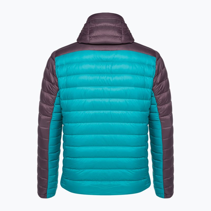 Мъжко пухено яке Patagonia Down Sweater Hoody belay blue 4