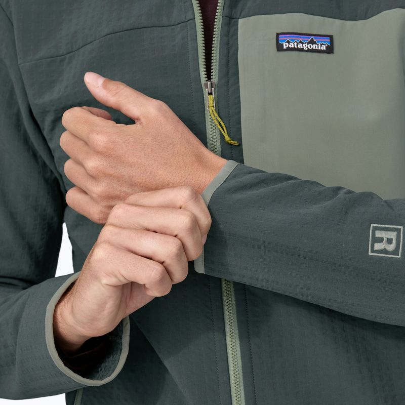 Мъжко софтшел яке Patagonia R2 TechFace nouveau green 8